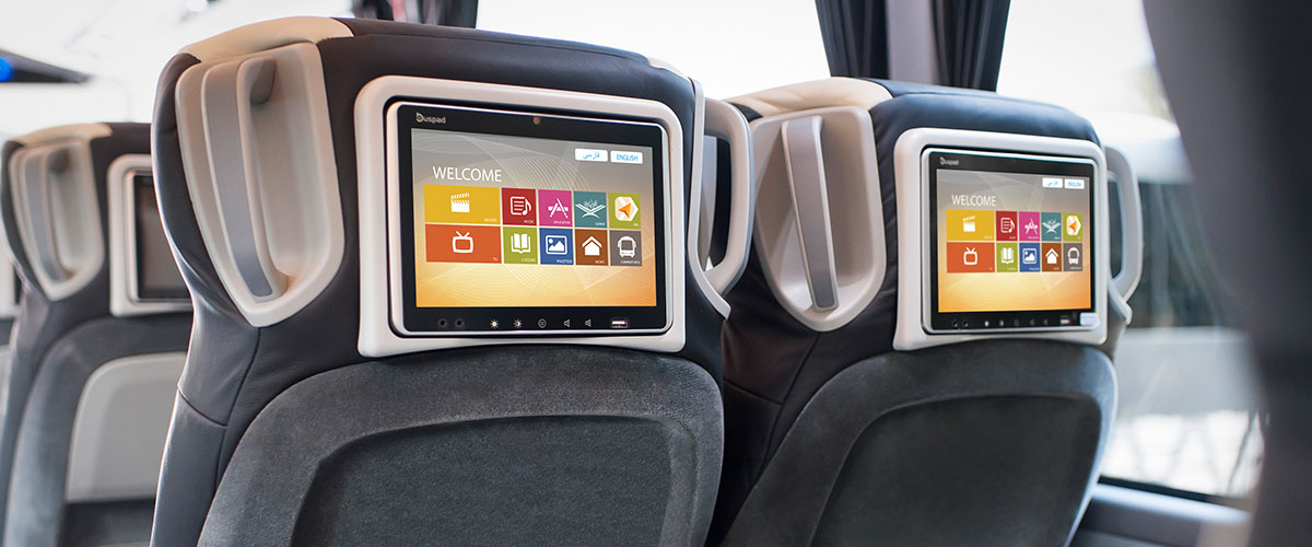 Solution of onboard tablet computer for European Bus