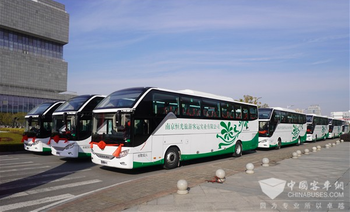 Ankai A8 Coaches Delivered to Nanjing for Operation